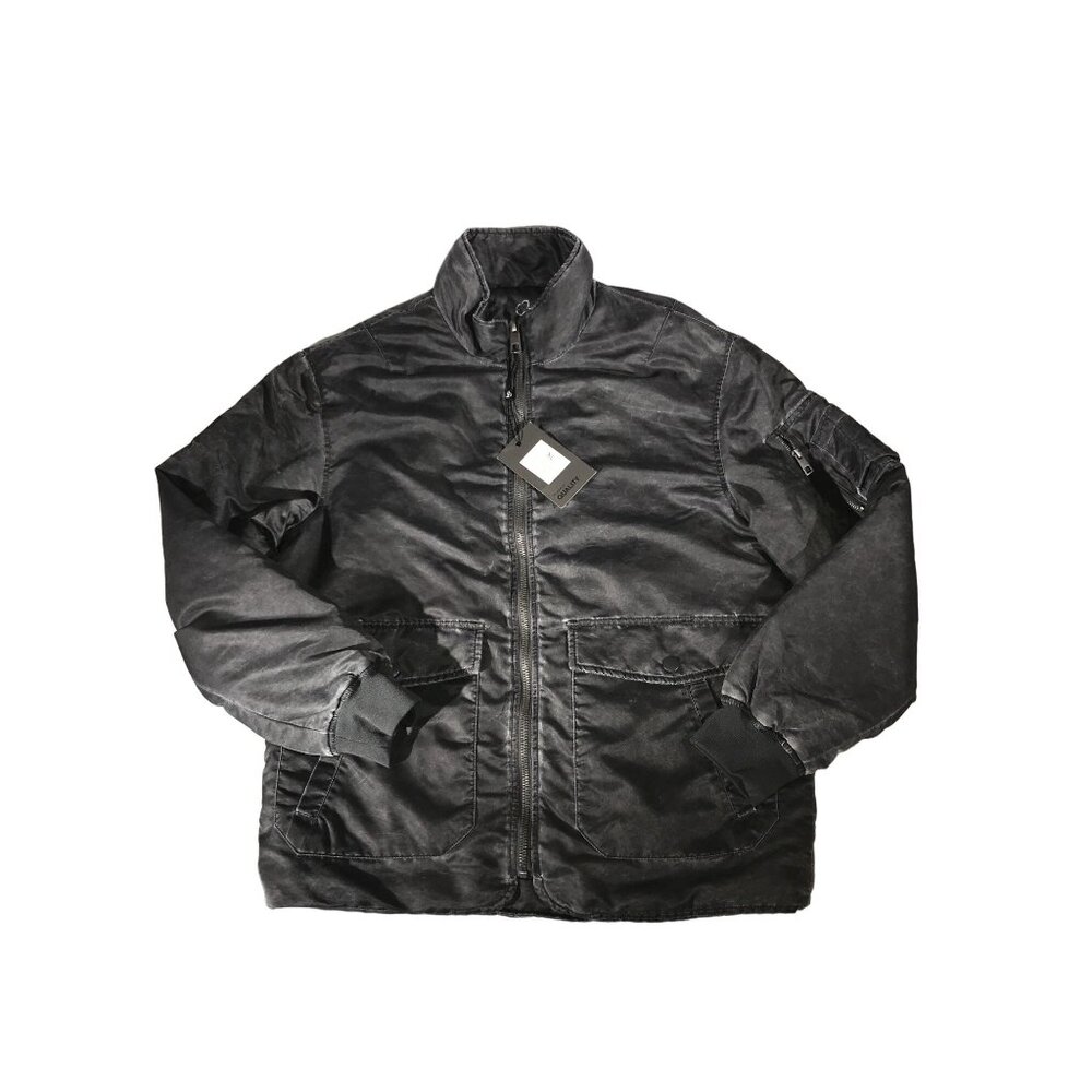Men's Kuwalla/TEE Mineral Bomber Charcoal XL Full Zip Jacket